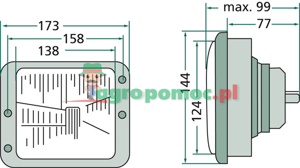 Hella Reflektor kierunkowy | zdjęcie nr 2
